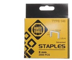 Segtukų kabės Forte Tools 1008HD, 10.8 mm x 1.25 mm, 2000 vnt.