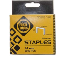 Segtukų kabės Forte Tools 1014HD, 10.8 mm x 1.25 mm, 2000 vnt.