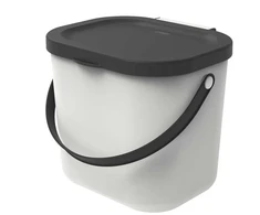 Šķirošanas tvertne Rotho, 6 l, balta/pelēka