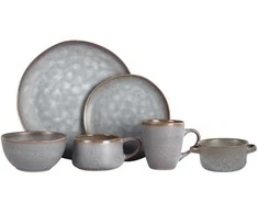 Domoletti STONEWARE MATTE 20.5CM SALAD PLATE