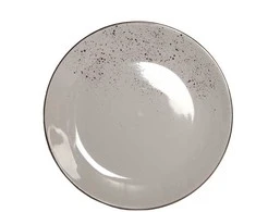Šķīvis pusdienu Domoletti Speck Brown, DIA 27 cm, brūna krās.