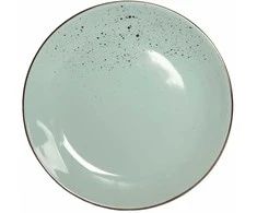 Domoletti SALAD PLATE WITH SPECKLE MINT 19.5CM