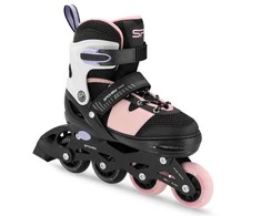 Riedučiai Spokey Trixie 944676. juodi/rožiniai. 31-34