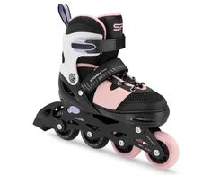 Riedučiai Spokey Trixie 944676. juodi/rožiniai. 31-34