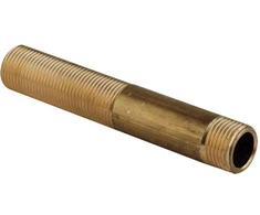 Skrūve ar garām vītnēm TDM Brass 105S, 1 colla – ārējā vītne, 1" x 200mm