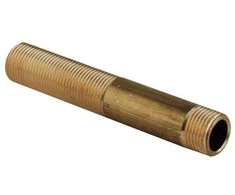 Skrūve ar garām vītnēm TDM Brass 105S, 3/4 collas – ārējā vītne, 3/4" x 200mm