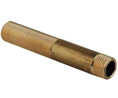 Skrūve ar garām vītnēm TDM Brass 105S, 3/4 collas – ārējā vītne, 3/4" x 200mm