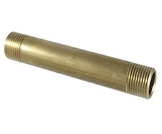Skrūve ar īsu vītni TDM Brass 105M, 1 colla – ārējā vītne, 1" x 150mm