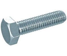 Varžtas DIN 933 Haushalt, 10 mm x 70 mm, 100 vnt.