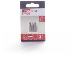Atsuktuvų antgaliai HAUSHALT TX20 S2 25mm 3vnt