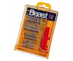 Atsuktuvas su antgaliais Beast Mini 30 vnt. 1/4"
