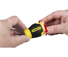 Grąžtas Atsuktuvas Stanley, izoliuotas, 6.5 cm, 6 vnt.