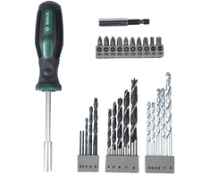 Atsuktuvų rinkinys Bosch Set with hand screwdriver, 25 cm