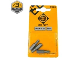 Forte_Tools Atsuktuvų antgaliai Forte Tools TX25, 25 mm, 3 vnt