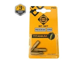 Forte_Tools Atsuktuvų antgaliai Forte Tools PH2, 25 mm, 3 vnt