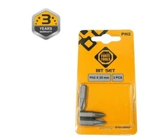 Forte_Tools Atsuktuvų antgaliai Forte Tools PH2, 25 mm, 3 vnt