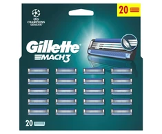 Skustuvo vyrams galvutės Gillette Mach3, 20 vnt.