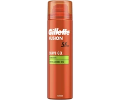 Skutimosi gelis Gillette Fusion Sensitive, 200 ml