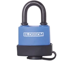Slēdzene Blossom LS5750, zila krās., 58 mm
