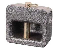 Okko Loncin PADLOCK KD-90/80 90 MM SQUARE Pilkas 18
