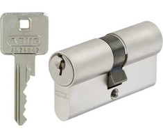 Spynos cilindras Abus A93NP, europinis, DIN, standartinis, 115 mm, nikelio