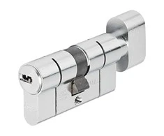 Spynos cilindras Abus D6, europinio ,din, standarto, 65 mm, nikelio sp.