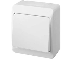 Perjungiklis Elektro-Plast Hermes 0331-02, baltos sp.