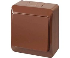 Perjungiklis Elektro-Plast Hermes 0331-06, rudos sp.