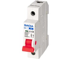 Jungiklis Gacia DL1251P016, 1P, D, 6kA, 16 A