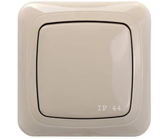 Jungiklis LIREGUS ALFA, smėlio spalvos, IP44