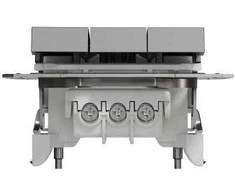 Schneider Electric SCHNEIDERE triguba jungtis be rėmo Schneider Asfora EPH2100171 antracitas