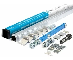 Sliežu komplekts Helaform 20708, durvīm, 240 cm