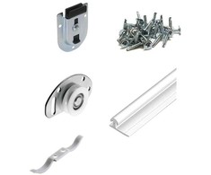 Bėgių komplektas Laguna Fast Kit, stumdomosioms vidaus durims, 200 cm