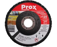 Šlifavimo diskas Prox Standard 125x22mm valymui ir dažų nuėmimui