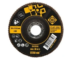 Forte_Tools Žiedlapinis šlifavimo diskas Forte tools, 125x22.23 mm