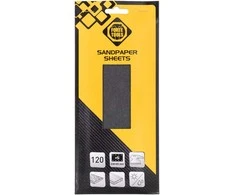 Forte Tools Švitrinis popierius su skylėmis Nr. 120 93x230 5 vnt. pėd.