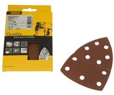 Šlifavimo lapelis Mirka, 40 - 120, 15 cm x 10.5 cm, 5 vnt.
