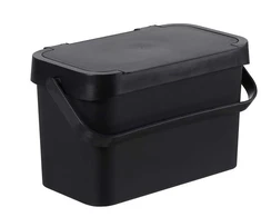 SMARTSTORE Biologinių atliekų konteineris, 5 l, juodas