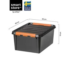SMARTSTORE Dėžė sandėliavimo Pro 14l