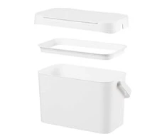 SMARTSTORE Šķirošanas tvertne, 5L l, balta