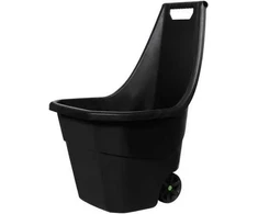 Sodo vežimėlis Prosperplast Load And G, plastikinis, juodas, 55 l