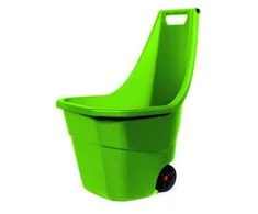 Sodo vežimėlis Prosperplast Load And Go, plastikas, žalia sp., 55 l