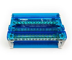 Gnybtų blokas Vexen Electric DB415, 16 mm², mėlynas
