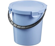 Buitinis kibiras Plast Team 60780808, 5 l, žydra sp.