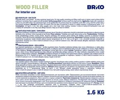 Briko MEDIENOS GLAISTAS VIDAUS DARBUI PLYTŲ ĄŽUOLAS 1,6 KG