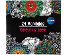 Spalvinimo knygelė centrum mandalas, 12 lapų