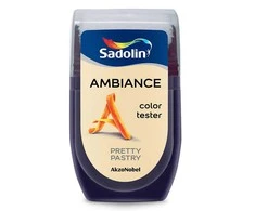 sp. testeris SADOLIN AMBIANCE PRETTY PASTRY, visiškai matiniai, 30 ml