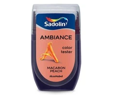 Spalvos testeris SADOLIN AMBIANCE MACARON PEACH, visiškai matiniai, 30 ml