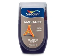 Spalvų tonų testeris Sadolin „Ambiance“ spalvų testeris, erdvios pilkos spalvos, 0,03 l