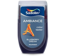 Spalvų tonų testeris Sadolin Ambiance spalvų testeris, mėlynių svajonių spalva, 0,03 l
